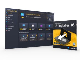 Ashampoo® Uninstaller 16 entfernt Programme und Apps per Mausklick restlos aus Windows